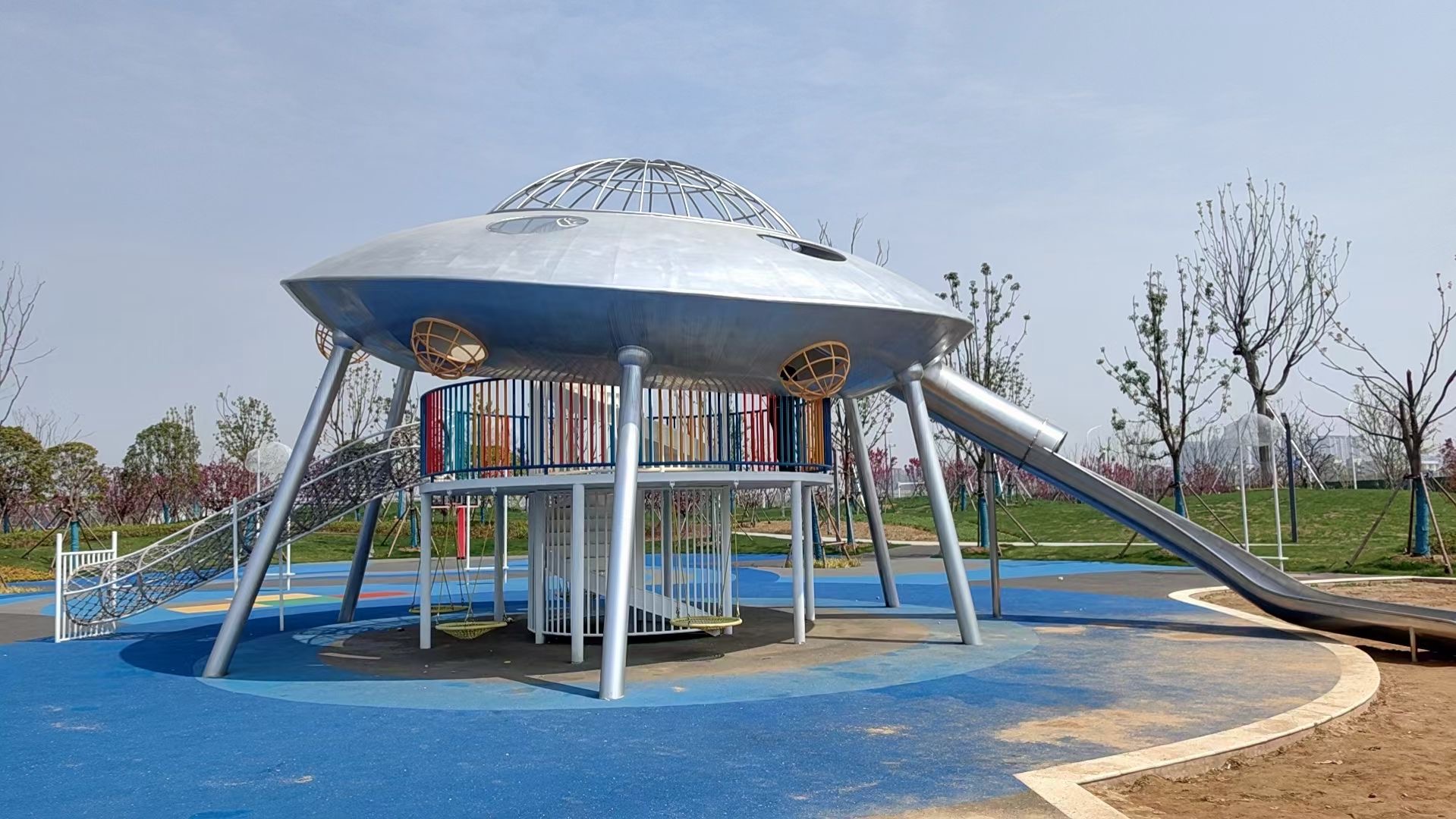 太空舱组合滑梯