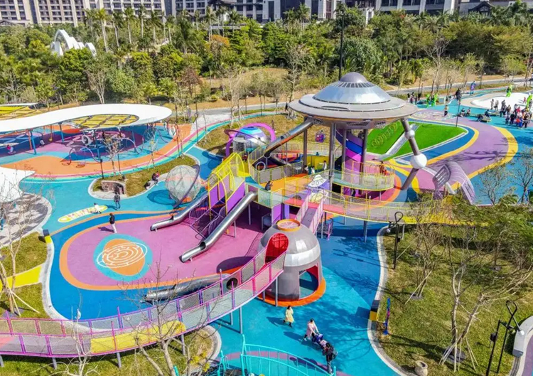 太空舱组合滑梯