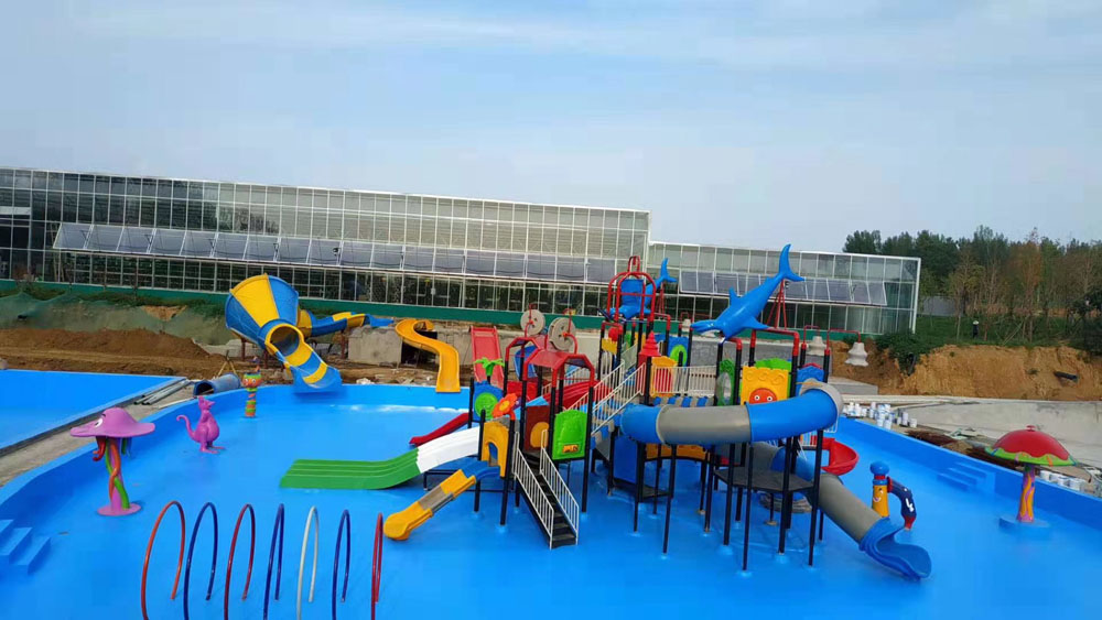 水上乐园组合滑梯 (9)