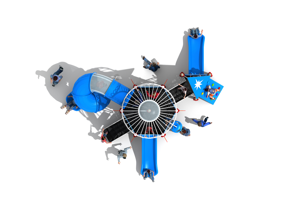 PE板组合滑梯 (18)