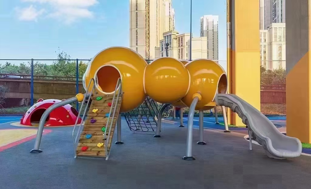 不锈钢滑梯 (10)